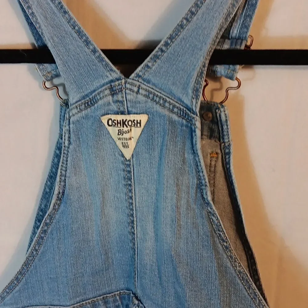 OshKosh B'gosh Girl's Denim Overalls